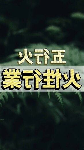 火 行業 五行